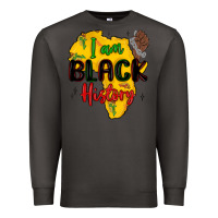 Smoke i am black history Premium Sweatshirt - MaliasSmallBusiness