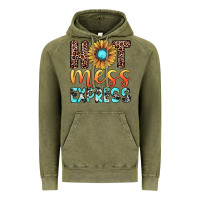 Vintage Olive hot mess express Vintage Hoodie - JahusDesignShop