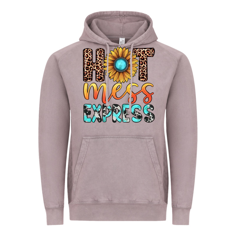 Hot Mess Express Vintage Hoodie by JahusDesignShop | Teevron