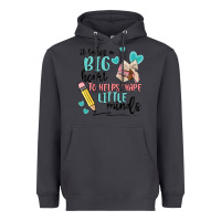 Smoke it takes a big hearts to helps shape little minds Heavyweight Hoodie - MaliasSmallBusiness