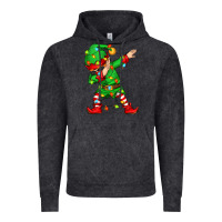 Vintage Black dabbing elf Vintage Hoodie - Zillion Design Studio