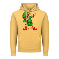 Vintage Mustard dabbing elf Vintage Hoodie - Zillion Design Studio