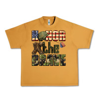 Peanut Butter Honor the brave 4th of july Urban Heavy Tee - CowGirlArtShop