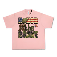 Salmon Honor the brave 4th of july Urban Heavy Tee - CowGirlArtShop