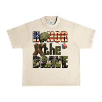 Honor The Brave 4th Of July Urban Heavy Tee | Teevron