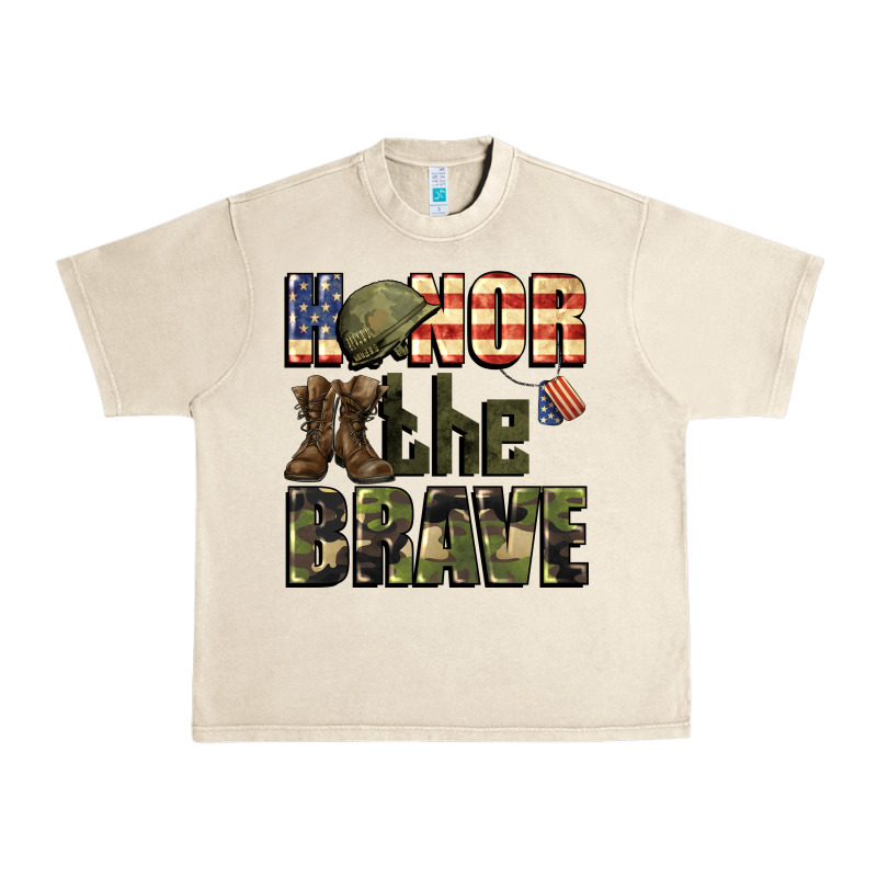 Honor The Brave 4th Of July Urban Heavy Tee by CowGirlArtShop | Teevron