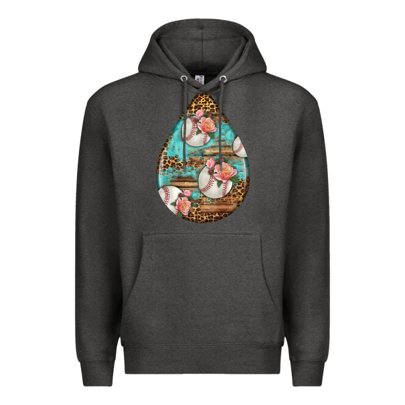 American Football And Western Roses Teardrop Premium Hoodie by BundleAndBundleShop | Teevron