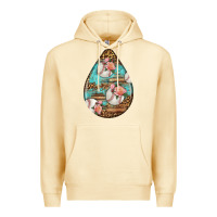Pina Colada american football and western roses teardrop Premium Hoodie - BundleAndBundleShop