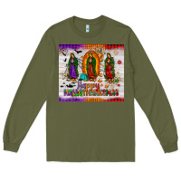 Army Green our lady of guadalupe happy  hallothanksmas tumbler Long Sleeve Tee - JahusDesignShop