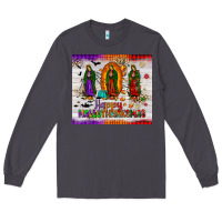 Smoke our lady of guadalupe happy  hallothanksmas tumbler Long Sleeve Tee - JahusDesignShop