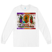 White our lady of guadalupe happy  hallothanksmas tumbler Long Sleeve Tee - JahusDesignShop