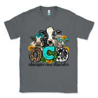 Charcoal Heather ocd obsessive cow disorder Classic Tee - AdoDesignShop