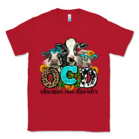 Red ocd obsessive cow disorder Classic Tee - AdoDesignShop