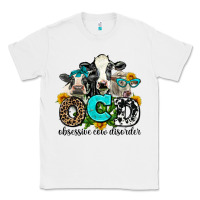 White ocd obsessive cow disorder Classic Tee - AdoDesignShop