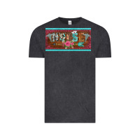 Vintage Black western nurse with medical  symbol caduceus and arrow license plate te Vintage Tee - BarkalooDesign