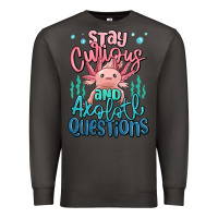 Smoke stay curious and axolotl questions Premium Sweatshirt - MaliasSmallBusiness