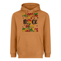 Meerkat minding my black owned business Heavyweight Hoodie - MaliasSmallBusiness