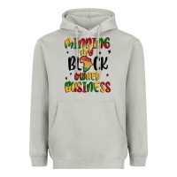 Moon Dust minding my black owned business Heavyweight Hoodie - MaliasSmallBusiness