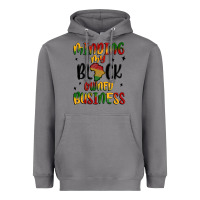 Storm minding my black owned business Heavyweight Hoodie - MaliasSmallBusiness