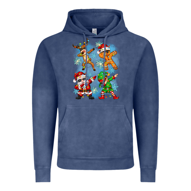 Dabbing Christmas Vintage Hoodie by Zillion Design Studio | Teevron