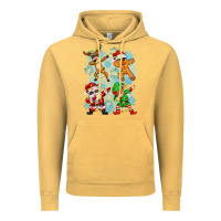 Vintage Mustard dabbing christmas Vintage Hoodie - Zillion Design Studio