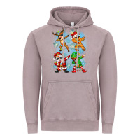 Vintage Zinc dabbing christmas Vintage Hoodie - Zillion Design Studio