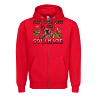 Red chocolate is my soulmate Zipper Hoodie - AdoDesignShop