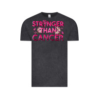Vintage Black Stronger Than Cancer Vintage Tee - texasbilliewilder