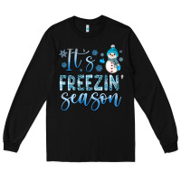 Black it s freezin season Long Sleeve Tee - JahusDesignShop