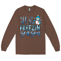 Chestnut it s freezin season Long Sleeve Tee - JahusDesignShop