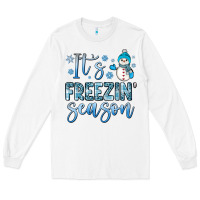 White it s freezin season Long Sleeve Tee - JahusDesignShop