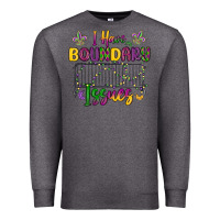 Charcoal Heather i have boundary issues Premium Sweatshirt - MaliasSmallBusiness