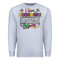 Heather Grey i have boundary issues Premium Sweatshirt - MaliasSmallBusiness