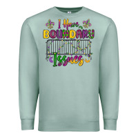 Seafoam i have boundary issues Premium Sweatshirt - MaliasSmallBusiness