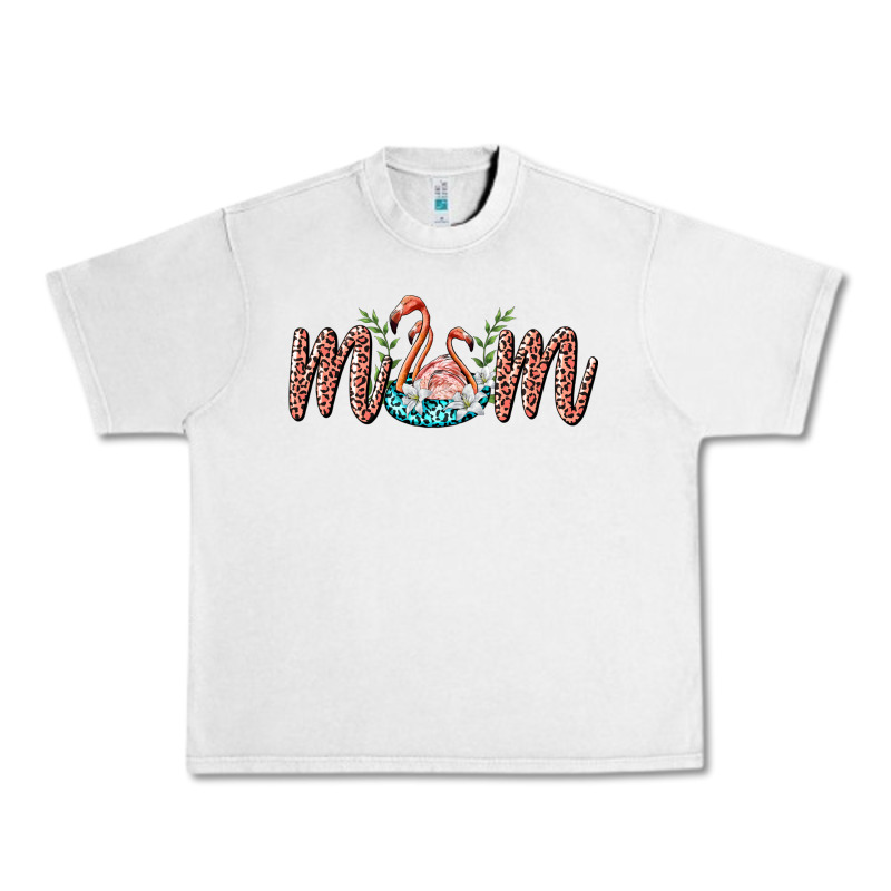 Mom Flamingo Urban Heavy Tee by BarkalooDesign | Teevron
