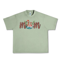 Oil Green mom flamingo Urban Heavy Tee - BarkalooDesign