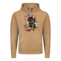 Vintage Camel easter dachshund Vintage Hoodie - RanaPortraitStore