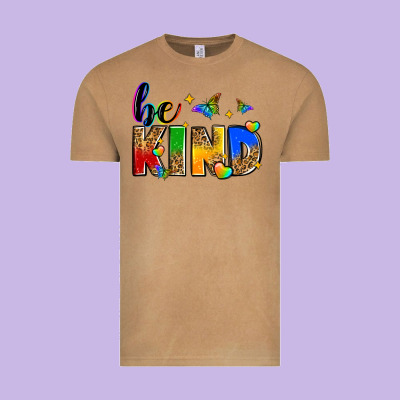 Be Kind Vintage Tee Designed By Zillion Design Studio