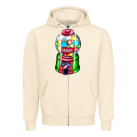 Sandshell candy machine Zipper Hoodie - AdoDesignShop