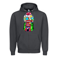 Smoke candy machine Zipper Hoodie - AdoDesignShop