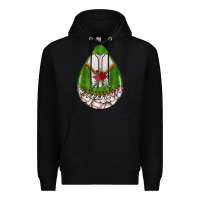 Black baseball and western roses teardrop  2 Premium Hoodie - BundleAndBundleShop