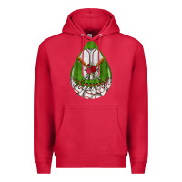 Cardinal baseball and western roses teardrop  2 Premium Hoodie - BundleAndBundleShop