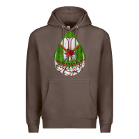 Coffee baseball and western roses teardrop  2 Premium Hoodie - BundleAndBundleShop