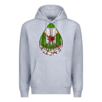 Heather Grey baseball and western roses teardrop  2 Premium Hoodie - BundleAndBundleShop