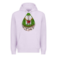 Lilac baseball and western roses teardrop  2 Premium Hoodie - BundleAndBundleShop