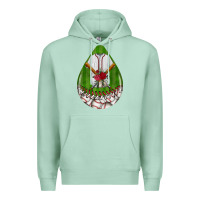 Seafoam baseball and western roses teardrop  2 Premium Hoodie - BundleAndBundleShop
