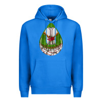True Royal baseball and western roses teardrop  2 Premium Hoodie - BundleAndBundleShop