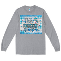 Heather Grey it s freezin season Long Sleeve Tee - JahusDesignShop