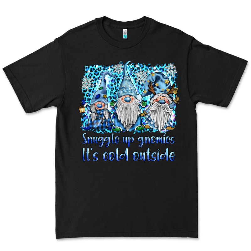 Snuggle Up Gnomies It's Coll Outside Premium Tee by BarkalooDesign | Teevron