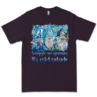 Plum snuggle up gnomies it's coll outside Premium Tee - BarkalooDesign